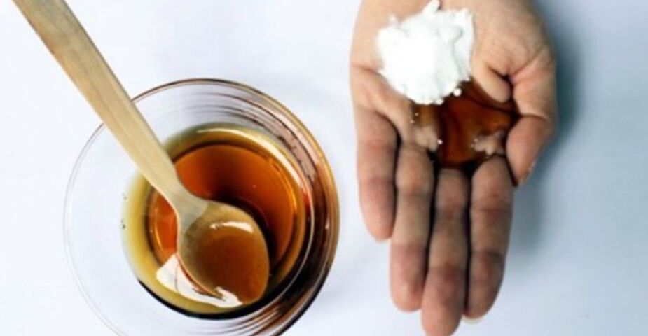 Bicarbonato di sodio e miele per l'ingrandimento del pene