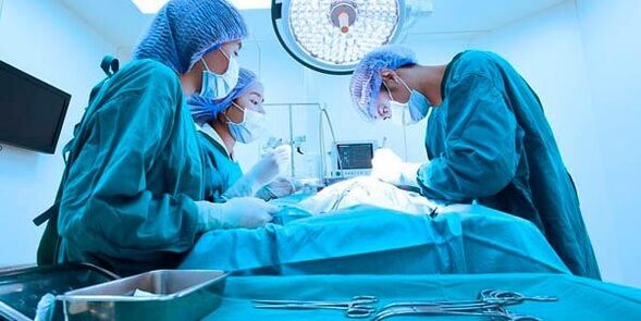 Intervento chirurgico per l'ingrandimento del pene